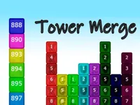 https://game.moais10.com/game/tower-merge